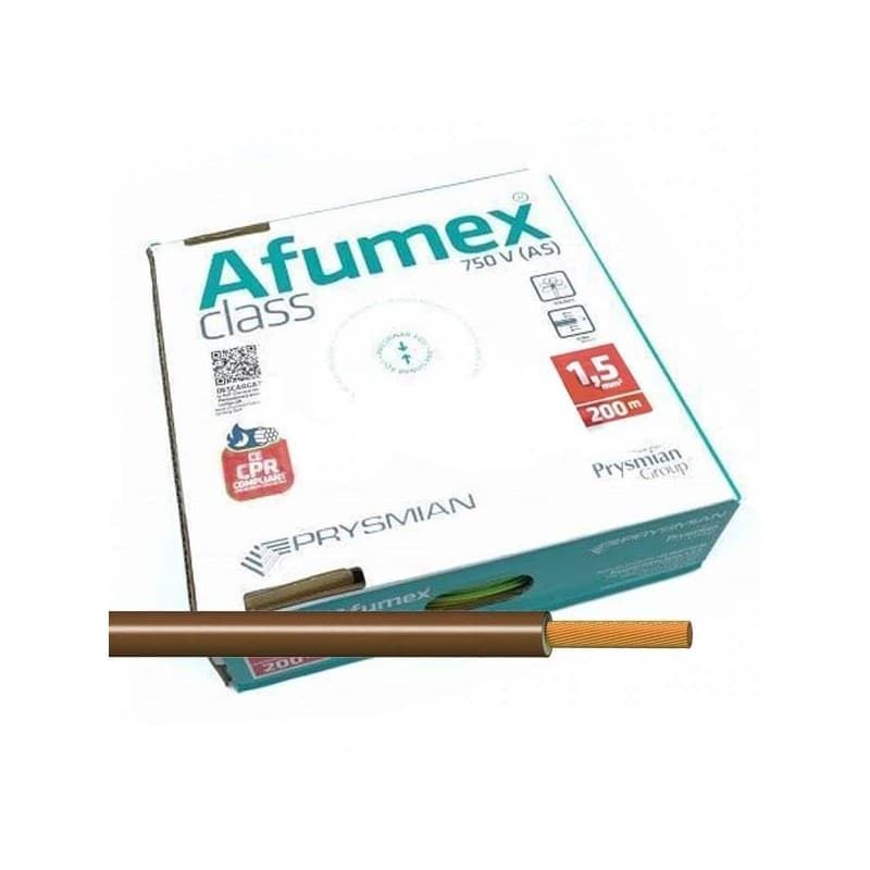 Cable unifilar AFUMEX CLASS H07Z1-K AS 750 - 1.5mm2 - Caja 200 metros - Imagen 1