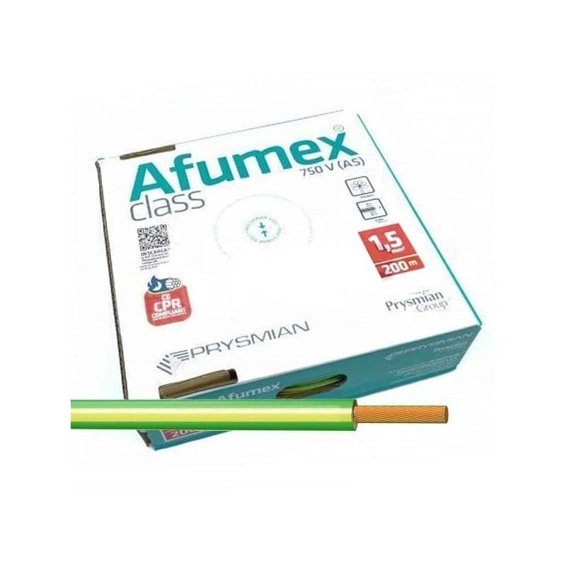 Cable unifilar AFUMEX CLASS H07Z1-K AS 750 - 2.5mm2 - Caja 200 metros - Imagen 1